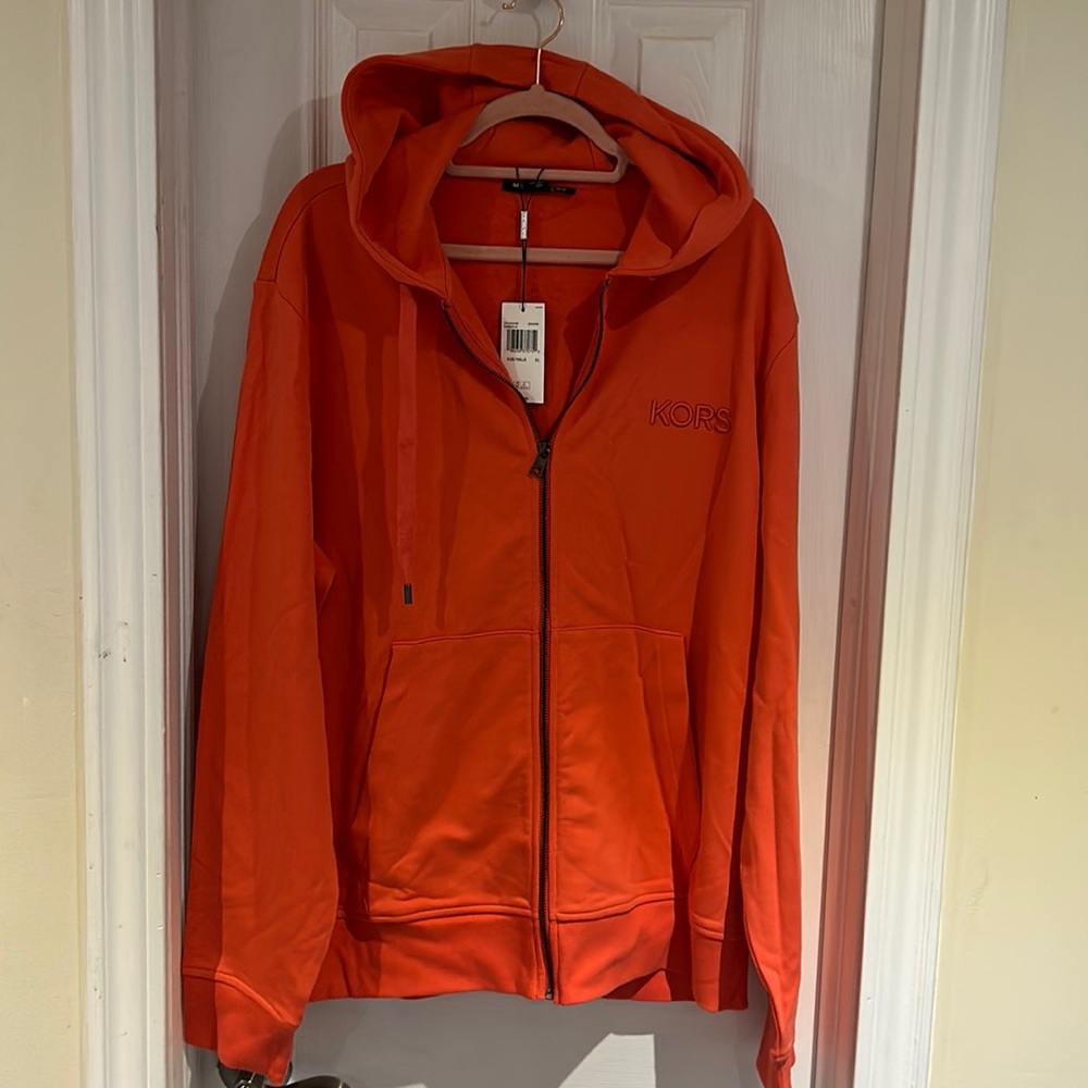 Brand new Micheal Kors salmon sweater